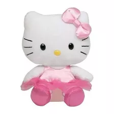 Hello Kitty Bailarina Pelúcia Ty Beanie Babies Dtc Original 