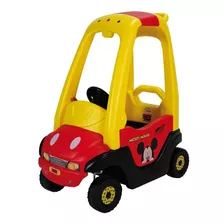 Caminador Bebé Pata Pata Andarin Auto Disney Luz Y Sonido Color Rojo