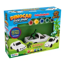 Brinquedo Dinocar Para Pintar Dino Play - Homeplay