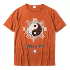 Camisetas Com Estampa Traseira Wing Chun Kung Fu Yin Yang