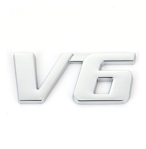 3d Metal V6 V8 Trunk Badge Sticker Para Para Bmw Audi Ford Foto 8
