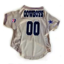 Jersey Para Perro Nfl Fútbol Americano T2 Vaqueros Dallas 