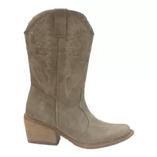 Botas Texanas Mujer Caña Alta