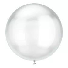 Balão Bubble Bobo Transparente 18 Polegadas 45cm 10 Unidades