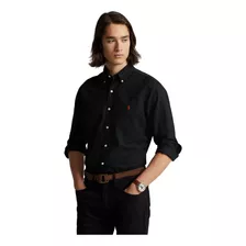 Camisa Oxford Polo Ralph Lauren Classic Fit Black Original