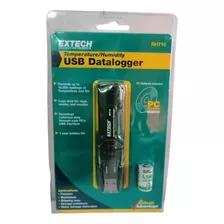 Medidor De Datos De Temperatura/humedad Usb Rth10 De Extch