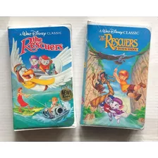 The Rescuers & The Rescuers Down Under - Set Of 2 Vhs Tapes