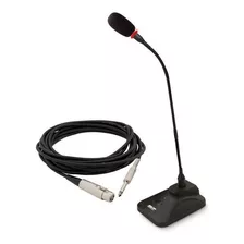 Microfono Skp Modelo Pro-6k Mic De Mesa Cuello De Ganzo