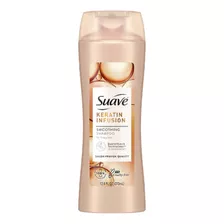 Shampoo Infusion Keratina Anti Frizz Marca Suave 373 Ml
