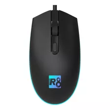 Mouse Gamer Para Jogos Rgb Preto 4 Botões 1000 Dpi Original