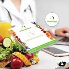 Bloco De Receituário Nutricionista - Personalizado