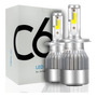 Faros Led Automotrices C6 H4 9004 9007 H13 De Alta Y Baja Lu