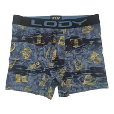 Pack Boxer Lody Hombre X 4 Estampados Surtidos A Elección