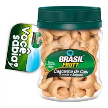 Castanha De Caju Brasil Frutt Torrada E Salgada 140g