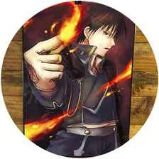 Cuadro Poster Roy Mustang, Full Metal Alchemist, Fma, Anime