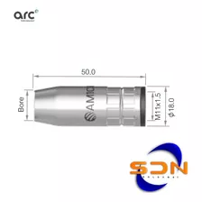 Tobera Cónica Mig Arc M1