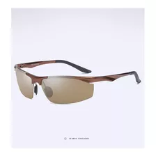 Gafas Sol Polarizadas Media Montura Pesca Deportiva Ciclismo