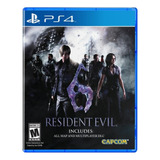 Resident Evil 6  Standard Edition Capcom Ps4 FÃ­sico