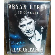 Dvd Bryan Ferry - Live In Paris (importado/lacrado)