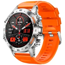 Relógio Smartwatch Masculino Militar Shock Sport Fit Laranja