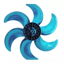 Hélice De Ventilador 6 Pás Azul 40cm Mallory