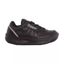 Zapatillas Topper X-forcer Color Negro - Niños 28 Ar
