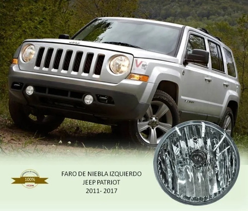 Faro De Niebla Jeep Patriot 2011-2017 Izquierdo Foto 2