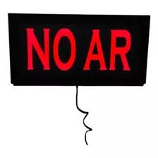 No Ar Luminária Letreiro Placa De Led Decoração