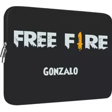 Sobre Funda Estuche Para Notebook Free Fire Personalizable