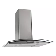 Coifa Depurador 60cm Parede Vidro Curvo Inox Cozinha 220v