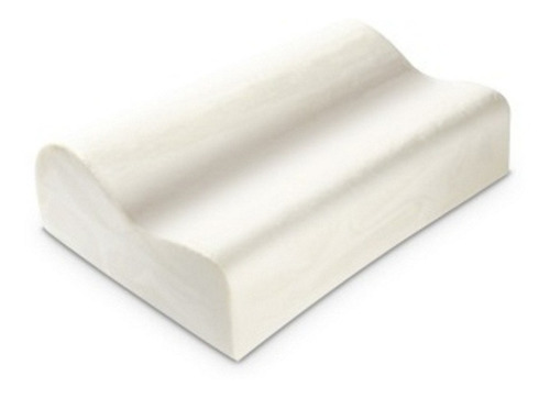 Almohada Medika-soft Ortopedica De Cervical 47.5 cm x 14 cm Blanca