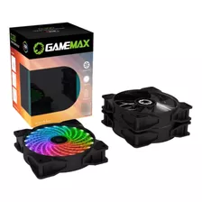 Ventilador Gamemax Kit Rl-300 Rgb Control Remoto Incluido