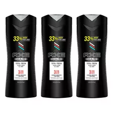 Axe Hair 3 En 1 - Total Fresh - Champú + Acondicionador + .