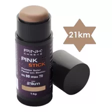 Pinkcheeks Protetor Solar E Base Pink Stick Fps 90 Cor 21km