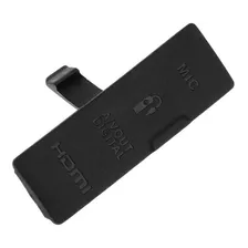 Porta Tampa Lateral De Borracha Usb Mic Hdmi Para Canon T2i 