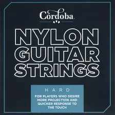 Cordoba Cuerdas De Nailon Para Guitarra, Juego De 6, Tensin