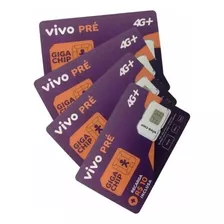 Chip Vivo Pré Pago - Internet Ilimitada Vivo Regularizado