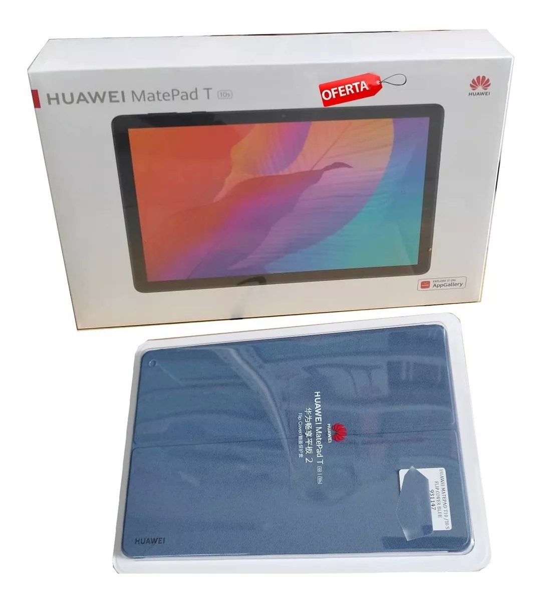 Tablet Huawei Matepad T 10s + Cover Blue Ags3-w09 2gb/32gb