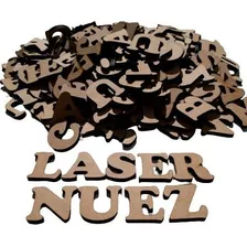 Kit 150 Letras Iguais Mdf 3mm 2 Cm Altura 