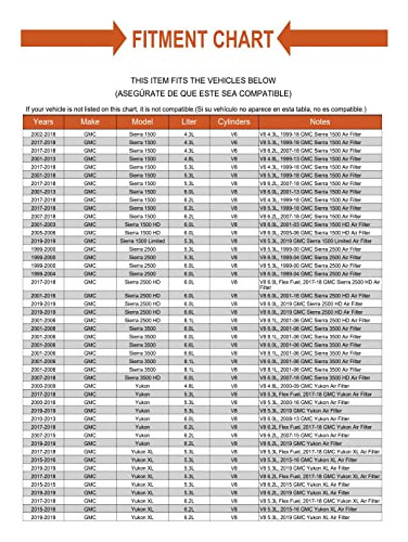 Filtro De Aire De Repuesto Para Cadillac Chevy Gmc Foto 4