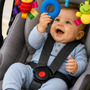 Centopéia Espiral Bichinho Pelúcia Brinquedo Carrinho Berço Bebê Conforto Com Chocalho De Pendurar Sensorial Colorido