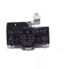 Chave Micro Switch Cntd Cm-1704 Com Haste Curta E Roldana