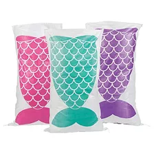 Bolsas Mermaid Sack Race - Paquete De 12