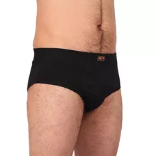 6 Cuecas Slip Masculina Malha Tamanho 52/54 Super Grande