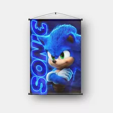 Poster - Pendón Sonic 60 X 90 Cm 