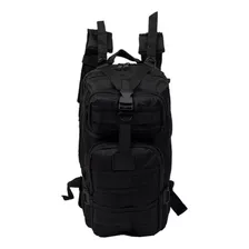 Mochila Tactica Asalto Militar 30 Lts Trekking Seguridad Color Negro