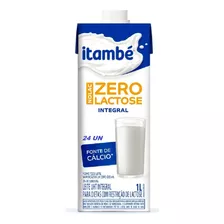 24 Un Leite Integral Lactose Zero Itambé Nolac 1 Litro Cada