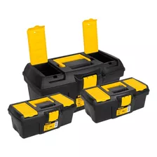 Kit 3 Cajas Para Herramientas Con Compartimentos (13' Y 16')