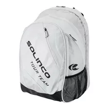 Backpack Para Raquetas Solinco Whiteout Color Blanco