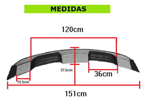 Embellecedor Cajuela Ford Mustang Shelby Gt500 2015-2021 Abs Foto 6